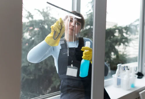 Nettoyage de vitres intérieures et extérieures aux Alluets-le-Roi